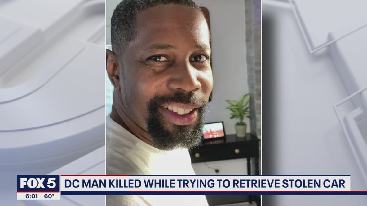 DC man killed while trying to retrieve stolen car